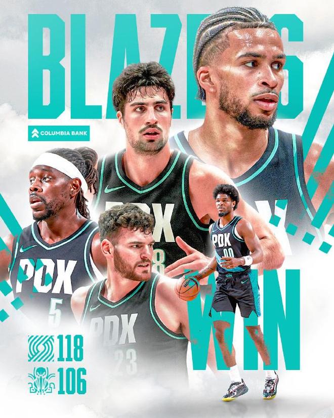 开拓者逆转鹈鹕获3连胜 杨瀚森缺席成焦点